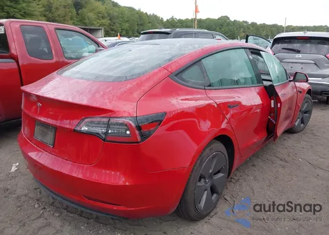 2023 Tesla Model 3 Rear-Wheel Drive из США, поврежденный, VIN 5YJ3E1EA6PF455971